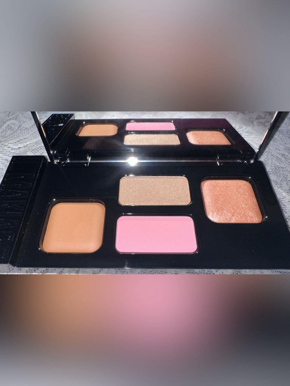 IL MAKIAGE High Point Bronzer Blush & Highlighter Pro Palette Medium NIB